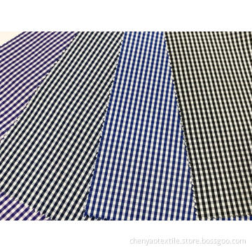 T/C(30%Cotton70%Polyester) High Density Plaid Fabric